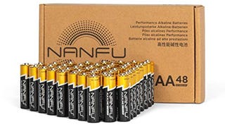 NANFU No Leakage Long Lasting AA 48 Batteries [Ultra Power]...