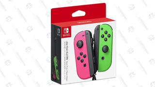 Nintendo Switch Joy-Cons Neon Pink and Neon Green