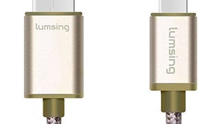 Lumsing Nylon Braided Lightning to USB Cable 3.3 feet/1M...