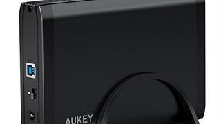 AUKEY 3.5" Hard Drive Enclosure, SATA to USB 3.0 Aluminium...