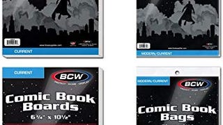 BCW Current Bag and Board 200 Bags and 200 Boards