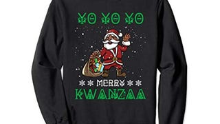 Yo Yo Yo Merry Kwanzaa Sweatshirt