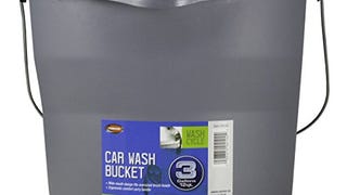 Carrand 94102 Car Wash Bucket (3 Gallon Capacity)...