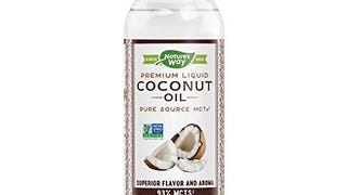 Nature’s Way Premium Liquid Coconut Oil, Pure Source MCTs,...