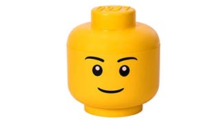 Room Copenhagen Lego Storage Head, Large, Boy, 9-1/2 x...