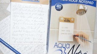 Aqua Notes - Waterproof Notepad 40 Sheet Mountable