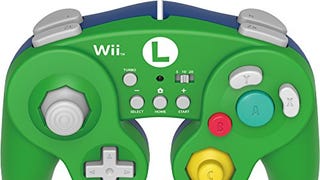 HORI Battle Pad for Wii U (Luigi Version) with Turbo - Nintendo...