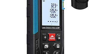 Tacklife HD60 Classic Laser Measure 196Ft M/In/Ft Mute...