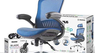 NOUHAUS ErgoFlip Mesh Computer Chair - Rolling Desk Chair...