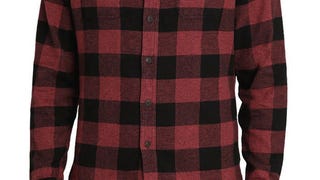 Red Buffalo Plaid Brushed Flannel Workshirt