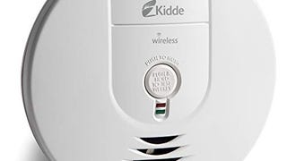 Kidde 21026044 Wireless Interconnect Battery Operated Smoke...