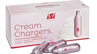 iSi North America 50-Pack Nitrous Chargers for Cream...