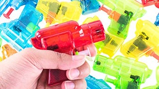 Mini Colorful Squirt Water Guns Plastic Blasters for Kids...