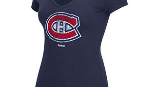 NHL Montreal Canadiens Women's Her Full Logo Short Sleeve...