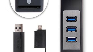 UNITEK Multi-in-1 USB 3.0 3-Port Hub and Micro SD Card...