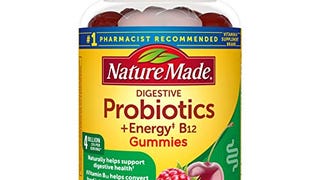 Nature Made Digestive Probiotics and Energy B12 Gummies,...