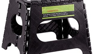 Greenco Folding Step Stool for Kids and Adults | 10.75"...