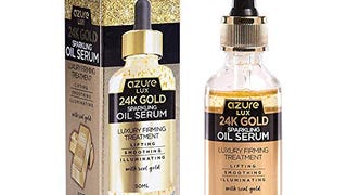 AZURE 24K Gold Anti Aging Sparkling Oil Serum – Lifting,...