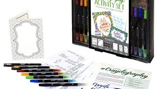Crayola Signature Crayoligraphy Hand Lettering Art Set,...