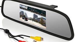 E-PRANCE® 4.3'' Car Rearview Mirror Monitor for DVD/VCR/...