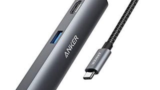 Anker USB C Hub Adapter, 5-in-1 Adapter with 4K USB C to...