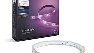 Philips Hue White and Color Ambiance LightStrip Plus Dimmable...