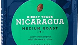 AmazonFresh Direct Trade Nicaragua Ground Coffee, Medium...