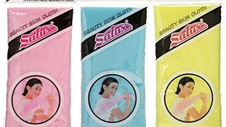 Salux Nylon Japanese Beauty Skin Bath Wash Cloth/towel...