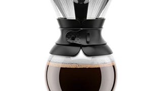 Bodum Pour Over Coffee Maker with Permanent Filter, 1 Liter,...