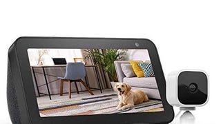 Echo Show 5 Charcoal with Blink Mini Indoor Smart Security...