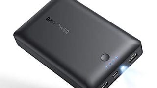 Portable Charger RAVPower 16750mAh Power Bank USB External...