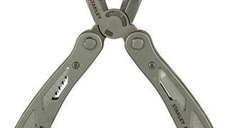 STANLEY Multitool, 12-in-1, Stainless Steel, Black Pouch...