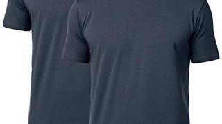 LAPASA Men's Short Sleeve Cotton Stretch Undershirts Crewneck...