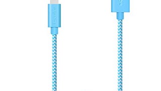 iPhone 5s Charger, F-color 6ft MFi Heavy Duty Braided Lightning...