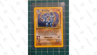 1st Edition Machamp 8/102 Holographic Base Set Pokemon Card