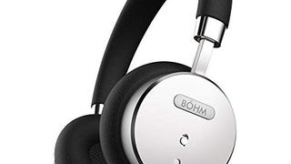 BOHM Wireless On-Ear Noise Canceling Headphones Black Silver...