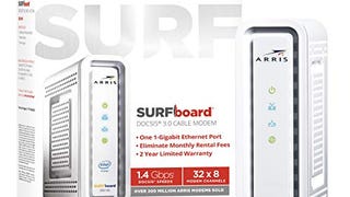 ARRIS® SURFboard® SB6190 Cable Modem, White
