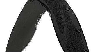 Kershaw Blur, Black Serrated (1670BLKST); Folding Knife...