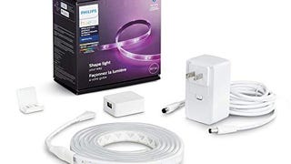 Philips Hue Lightstrip Plus (2m/6ft Base Kit with Plug)...