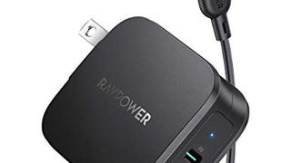 RAVPower USB C Charger 30W 2-Port PD Fast Wall Charger...