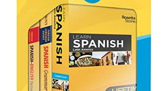 Rosetta Stone Learn Spanish Bonus Pack Bundle| Lifetime...