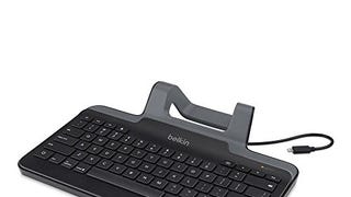 Belkin Apple MFi Certified Wired Tablet Keyboard with Stand...