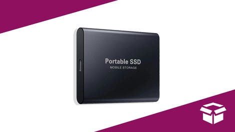 Portable SSD External Hard Drive (2TB)