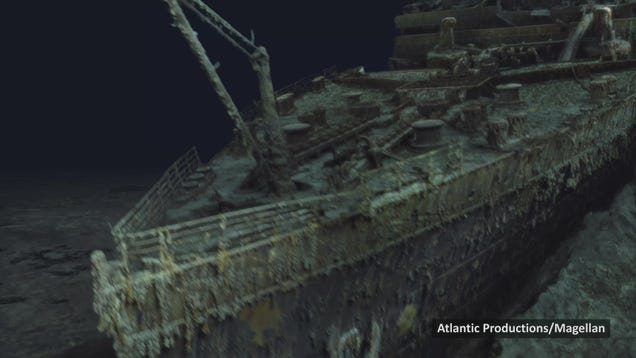 New 3D Scans Show the Titanic in All Its Sunken Glory