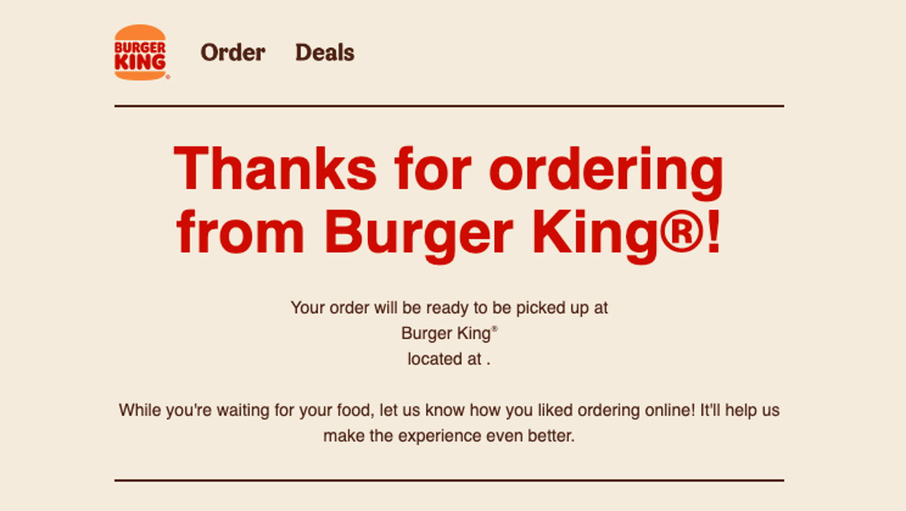 Burger King Sends Out Ghost Receipts for Blank Orders | Gizmodo