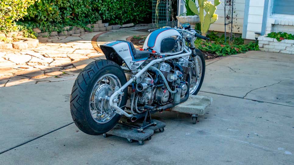 This Double-Engine Motorcycle Is So Extreme It's Called The Anti-Christ