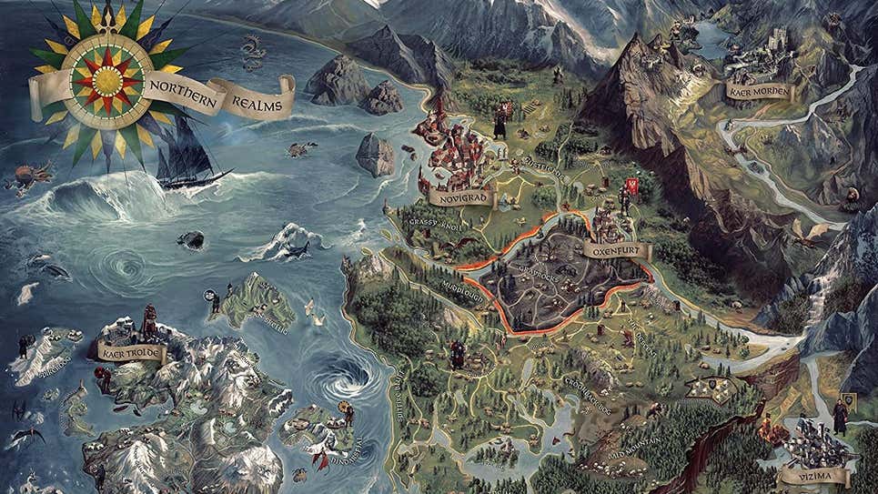 Netflix’s The Witcher TV Series Needs A Map Because I’m Lost