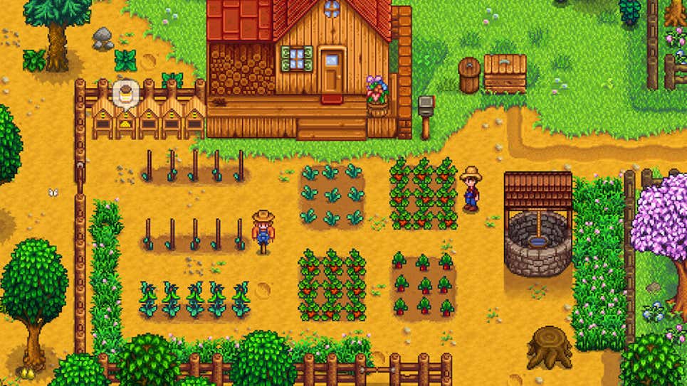 For the Nintendo Switch, a snapshot of Stardew Valley