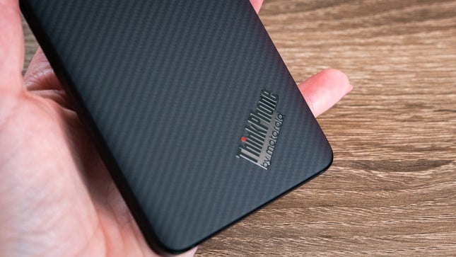 Ein Foto Des Lenovo Thinkphone Von Motorola