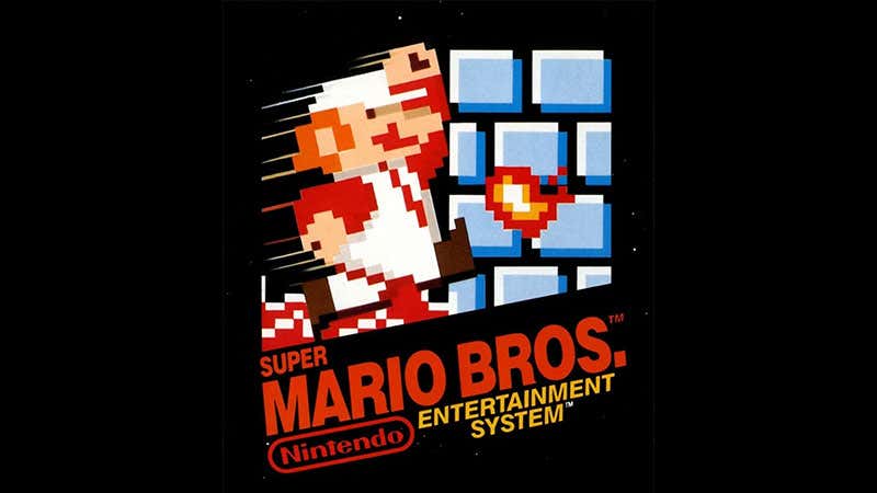 la couverture de Mario de la NES